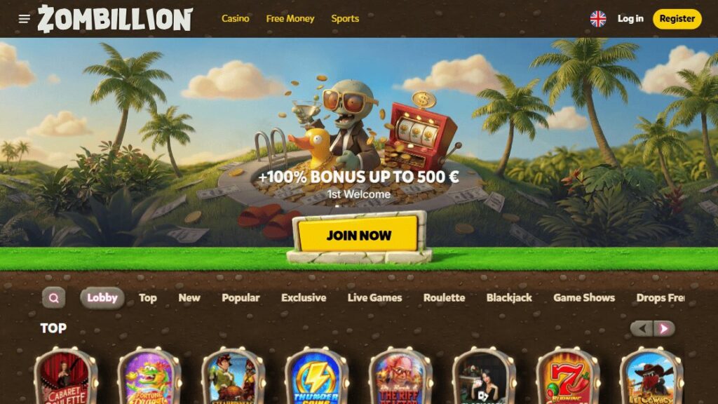 review over zombillion online casino zonder cruks